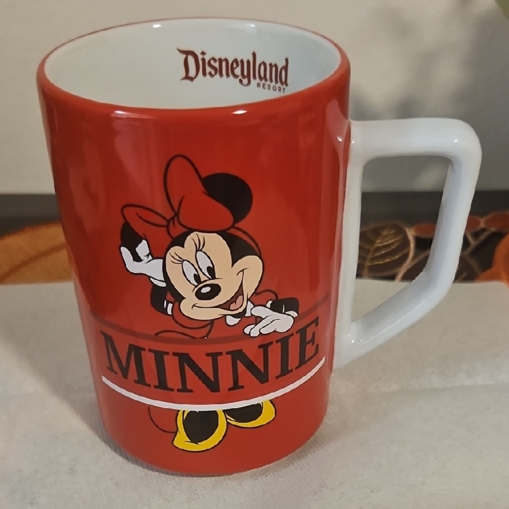 Disneyland Red Minnie Mouse Mug